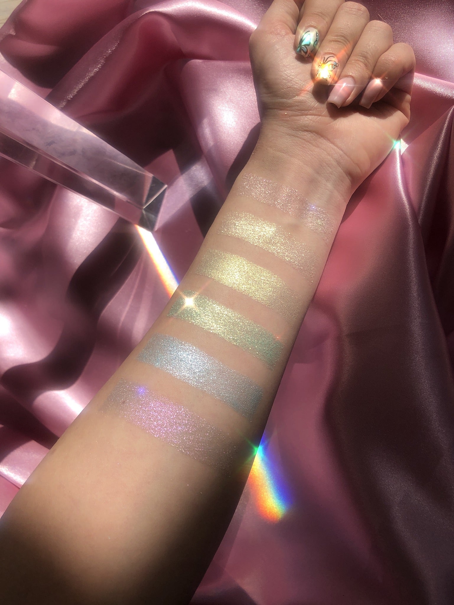 Highlighter Palettes by Marylia Scott Cosmetics